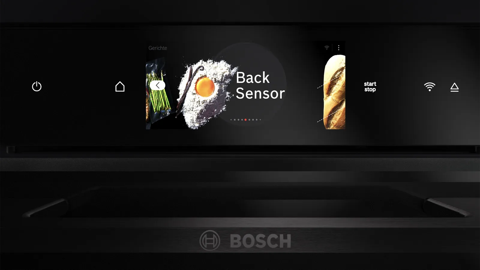 Bosch Serie 8 Backofen mit TFT-Display und Back-Sensor